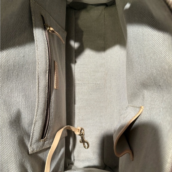 Dooney & Bourke Brown and Cream Satchel Bag - Picture 3 of 16